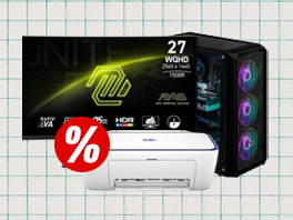 Desktop, monitoren & printer deals