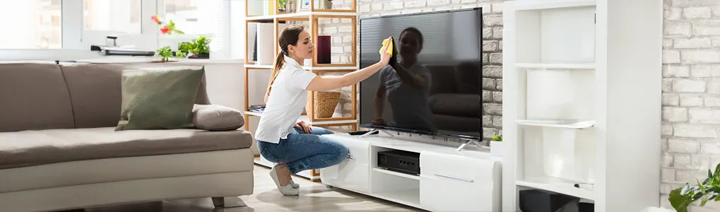 Hoe kun je het beste een tv schoonmaken?
