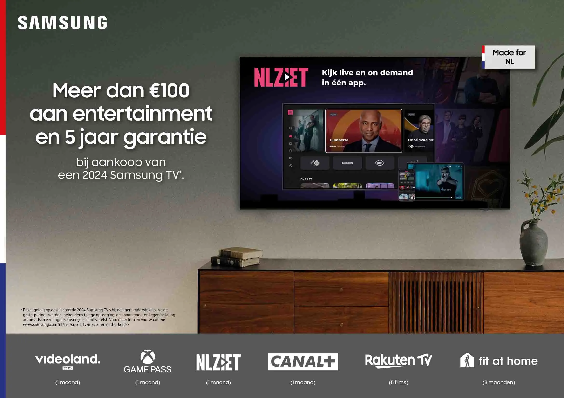 Made for NL: krijg jouw favoriete streamingsdiensten cadeau