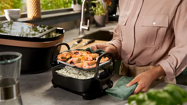 Philips Air Cooker - Kook voor het hele gezin in een modern, slank ontwerp