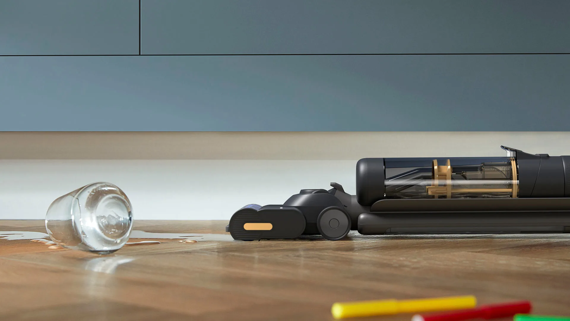 PHILIPS XW7264/11 7000 Series AquaTrio Steelstofzuiger 3 in 1 Geel