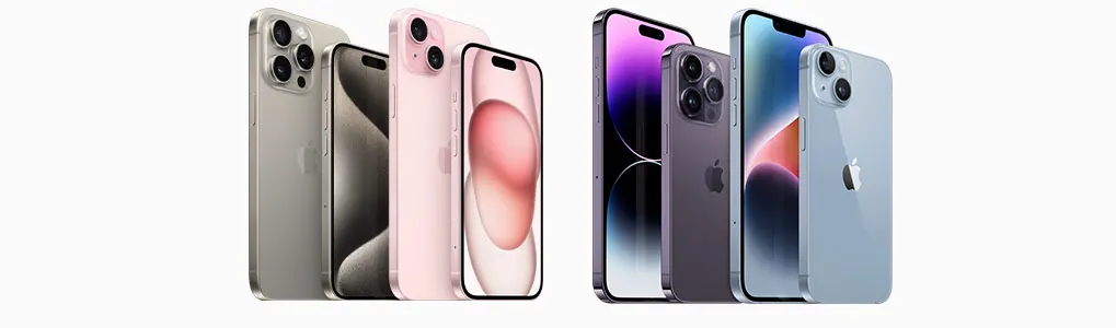iPhone 15 en iPhone 14: wat zijn de belangrijkste verschillen?