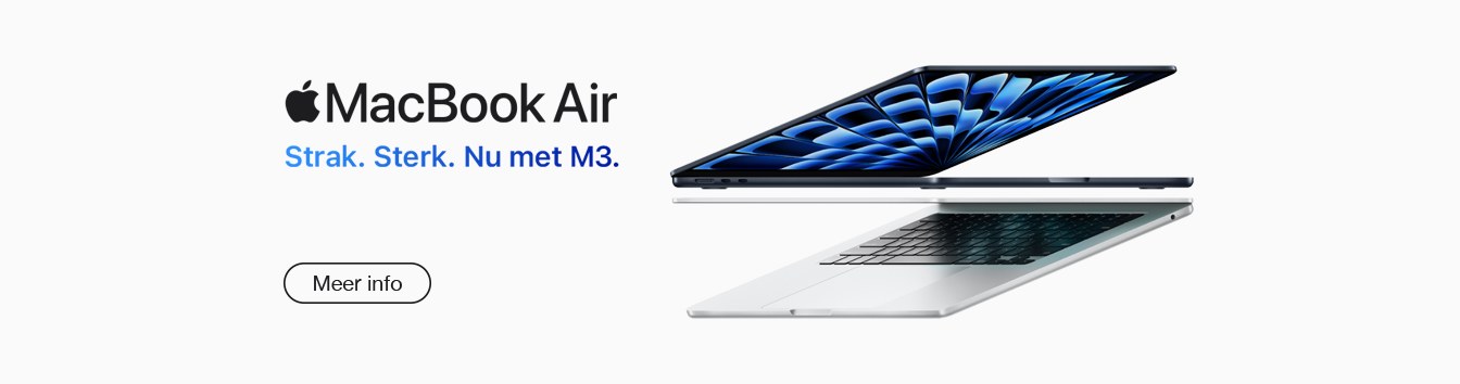 Apple NPI -Macbook air m3 - Meer info