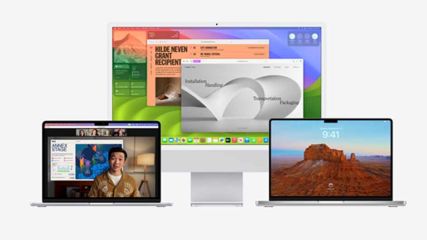 MacOS Sonoma besturingssysteem voor je Mac - preview