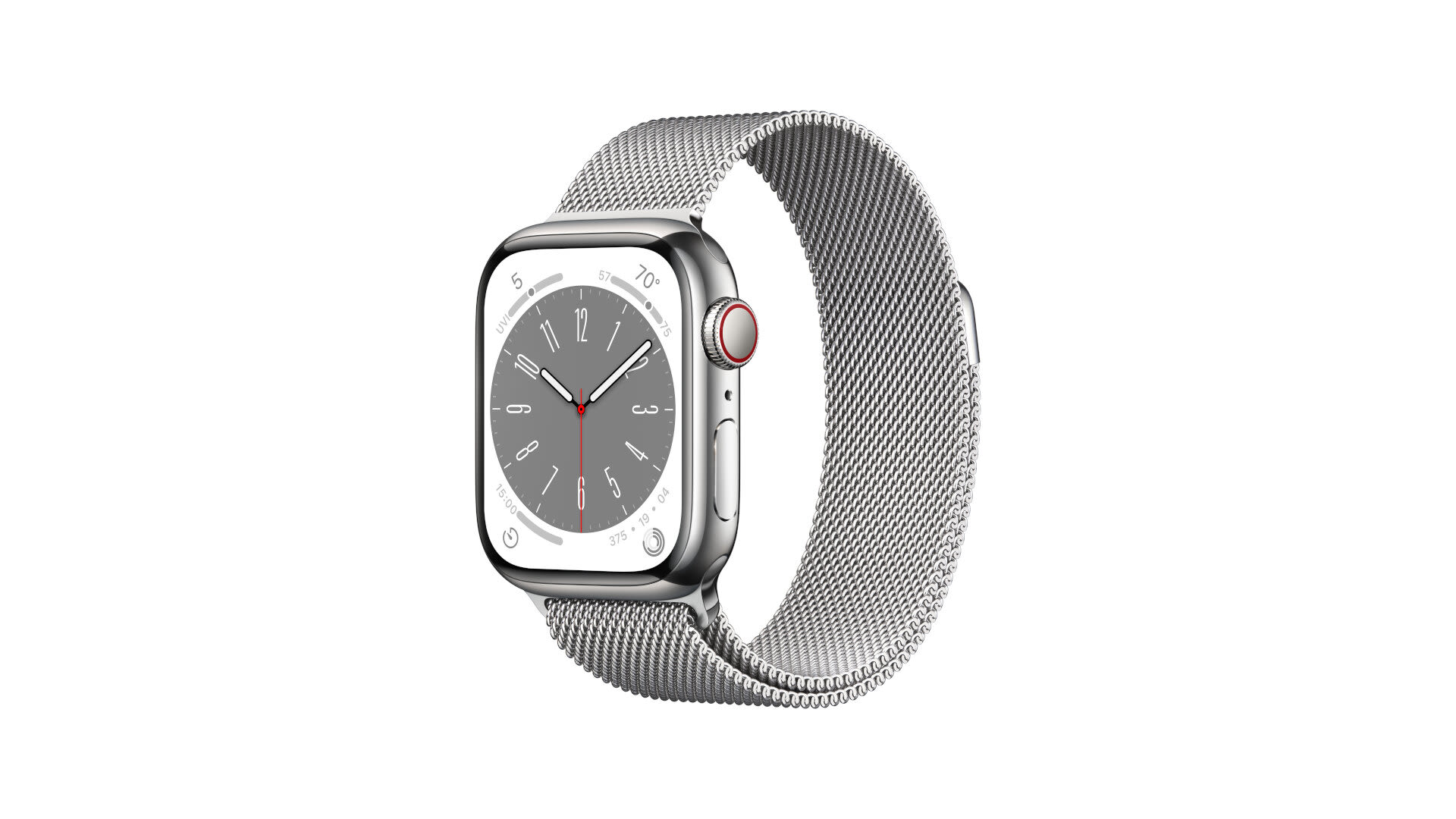 1738590 S8 GPSCEL 41MM SLVR ST SLVR