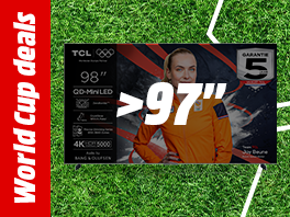 Extra large televisions: 97" and larger