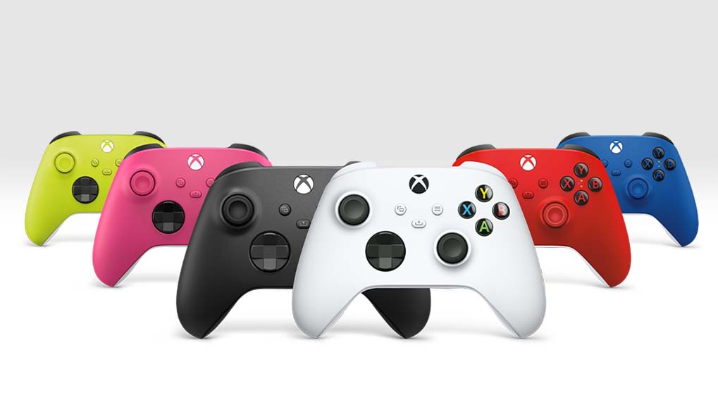 Ontdek de unieke gekleurde Xbox draadloze controllers