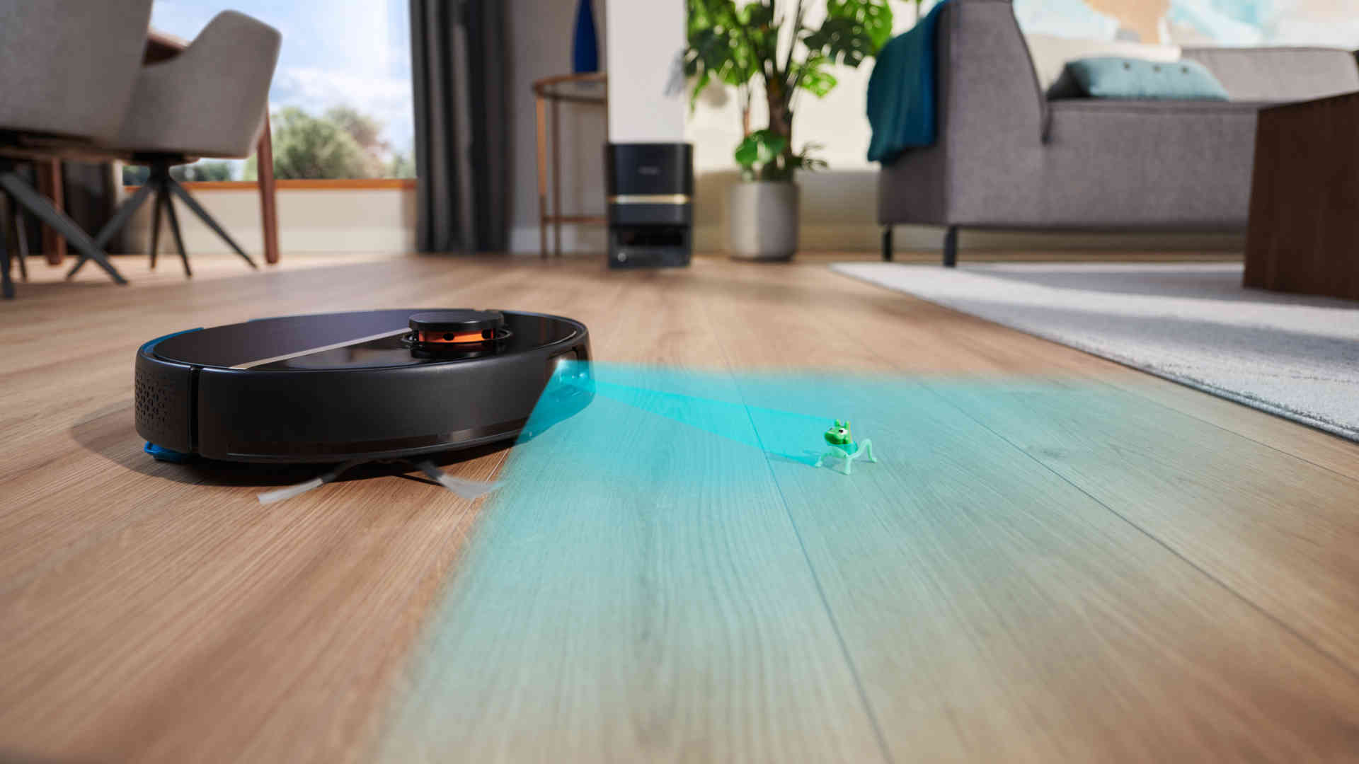 Philips Homerun 7000 Ersatzteile: 2 Filter, Kehrwalze, Seitenbürste
