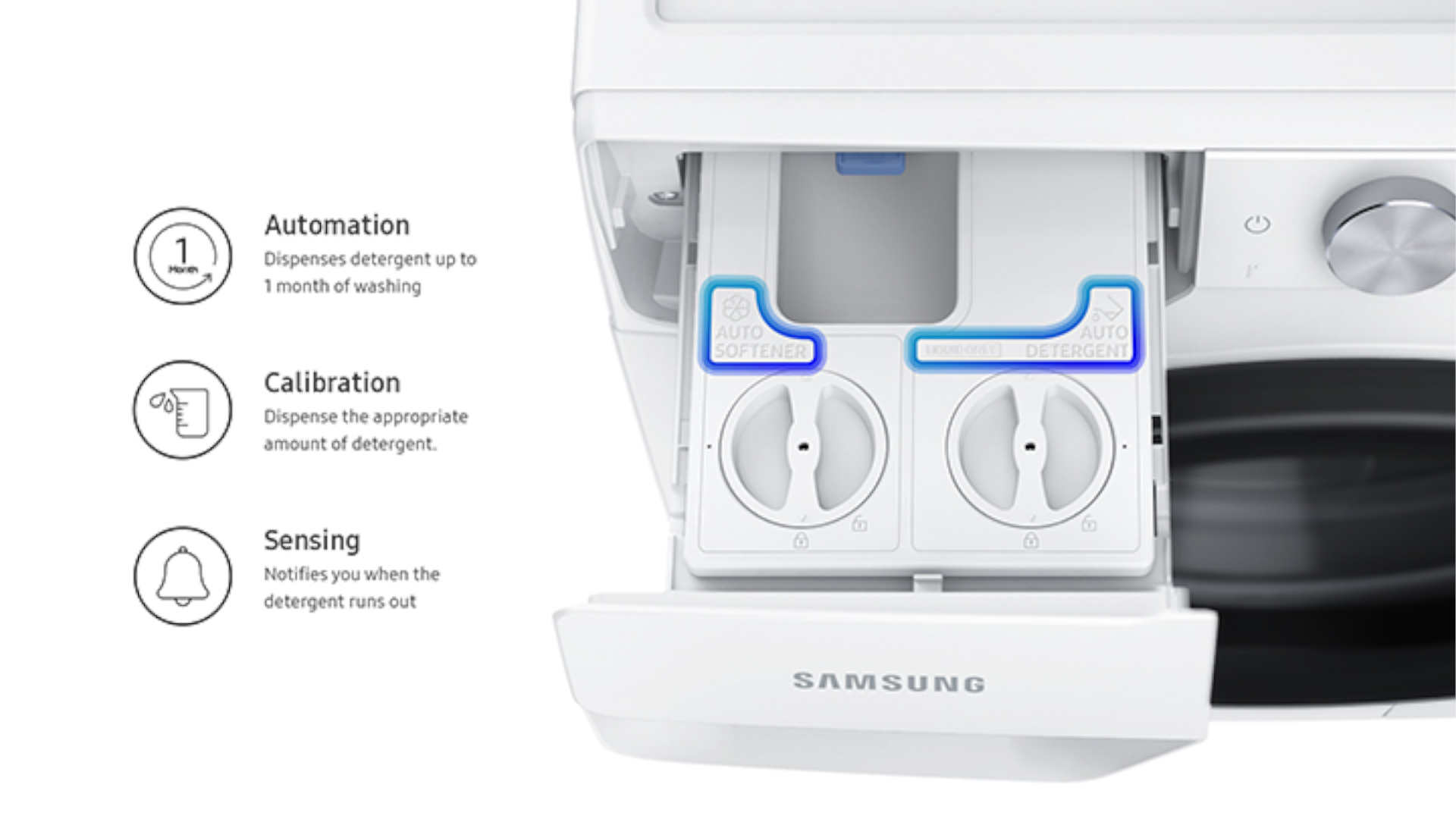 What’S Samsung Autodose? | How to use the auto dispenser of my washing ...