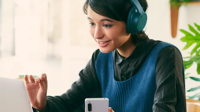 SONY WH-CH720N BLAUW