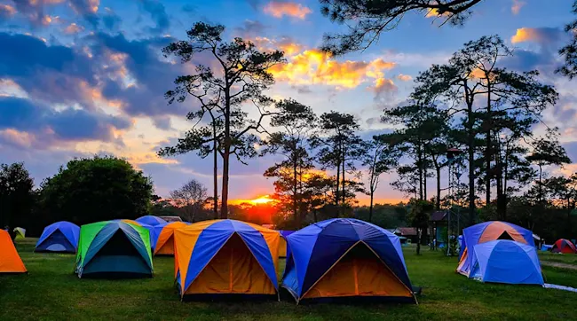 Checklist voor na het festival op de camping