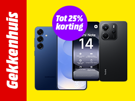 Tot 25% korting op smartphones & accessoires