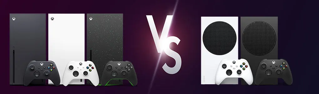 Xbox vergelijken Xbox Series X en Xbox Series S