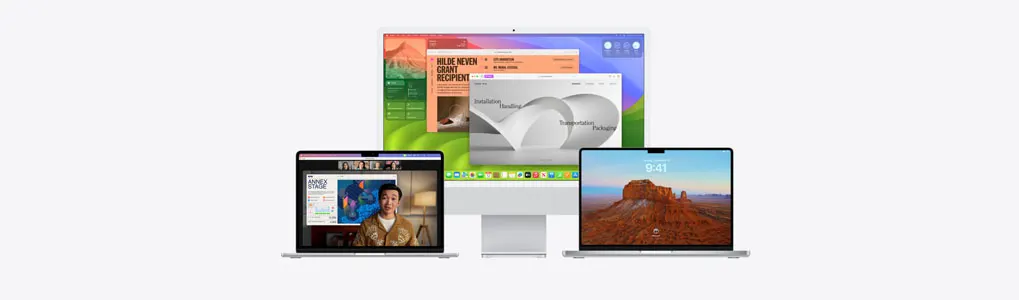 MacOS Sonoma besturingssysteem voor je Mac
