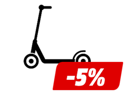 5% auf E-mobility von Ninebot, Be Cool & Navigation von TomTom