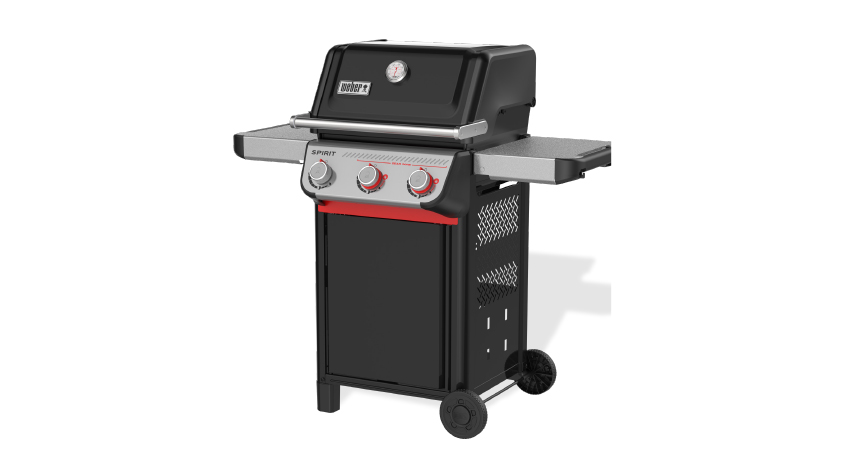 Man sieht den WeberSpirit® E-325 Gasgrill