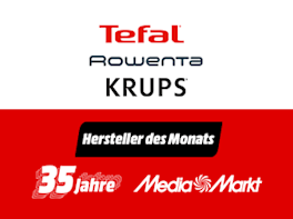 TEFAL, ROWENTA & KRUPS feiern 35 Jahre MediaMarkt!