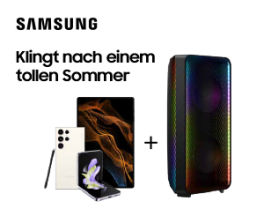 Product image of category Gratis Samsung Sound Tower als Geschenk erhalten