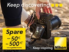 Nikon Spätsommer-Sofortrabatt Aktion