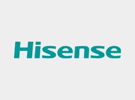 Hisense Logo mit Link zu Hisense TV Geräten