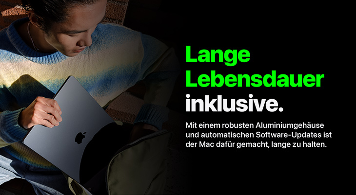 Lange Lebensdauer inklusive