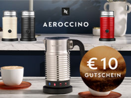 Product image of category Jetzt Aeroccino kaufen & Kaffeegutschein sichern