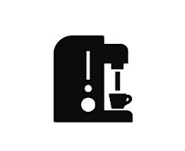 Piktogramm von einer Kaffeemaschine