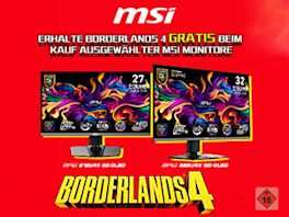 MSI Gaming Monitor kaufen & Borderlands 4 erhalten