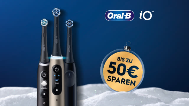 OralB iO - Bis zu 50€ sparen