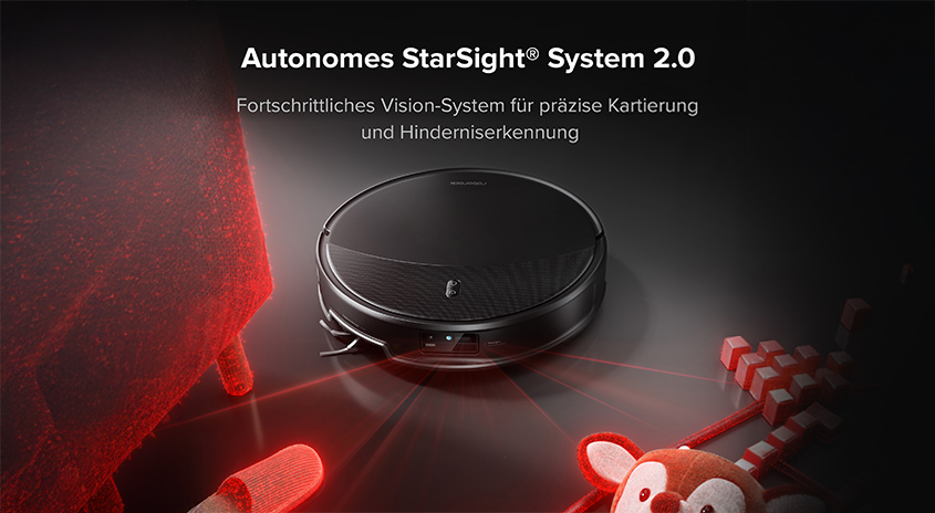 Autonomes StarSight System 2.0. Fortschrittliches Vision-System für päzise Kartierung und Hinderniserkennung. 