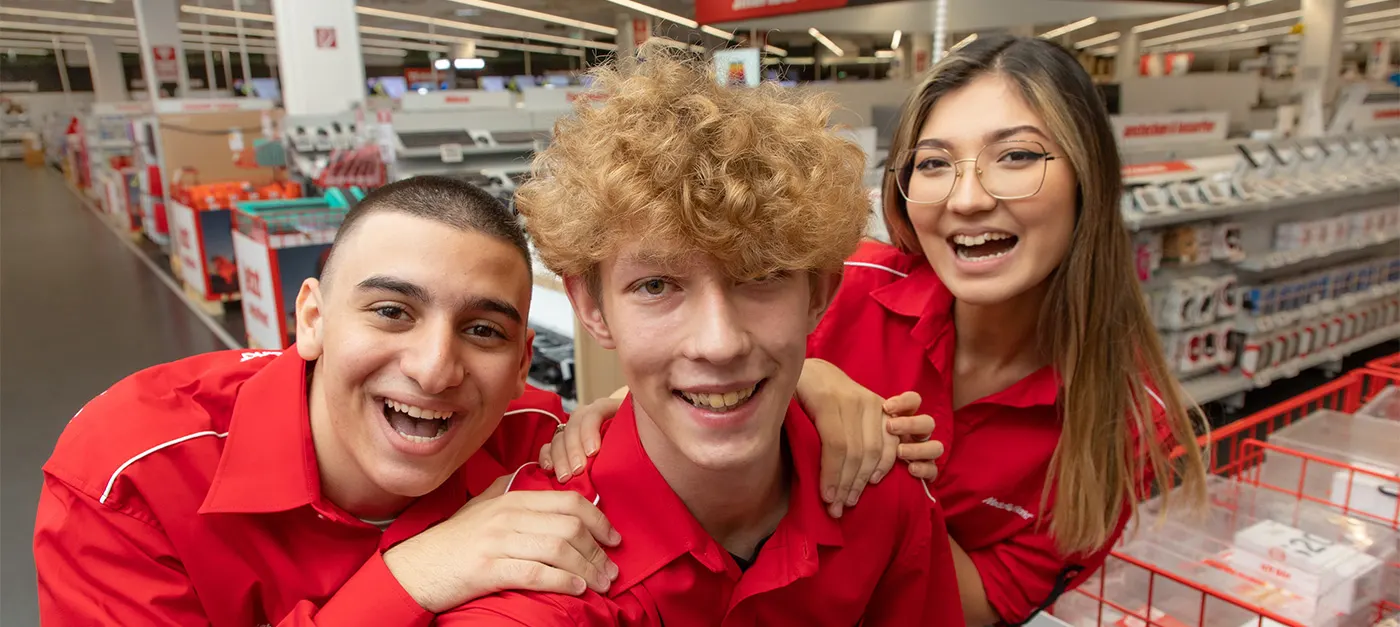 Lehrlinge bei MediaMarkt