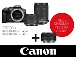Canon EOS R10 – Sichere dir dein gratis Objektiv dazu