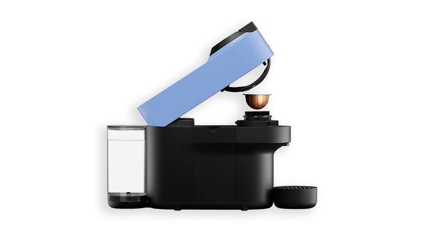 Nespresso Vertuo Pop Maschine seitlich