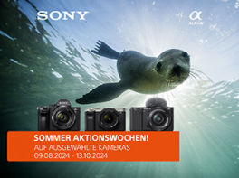 Product image of category Sony Kameras zum Mega Sommer-Preis