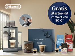 Product image of category De'Longhi Rivelia mit gratis Starter-Kit sichern!
