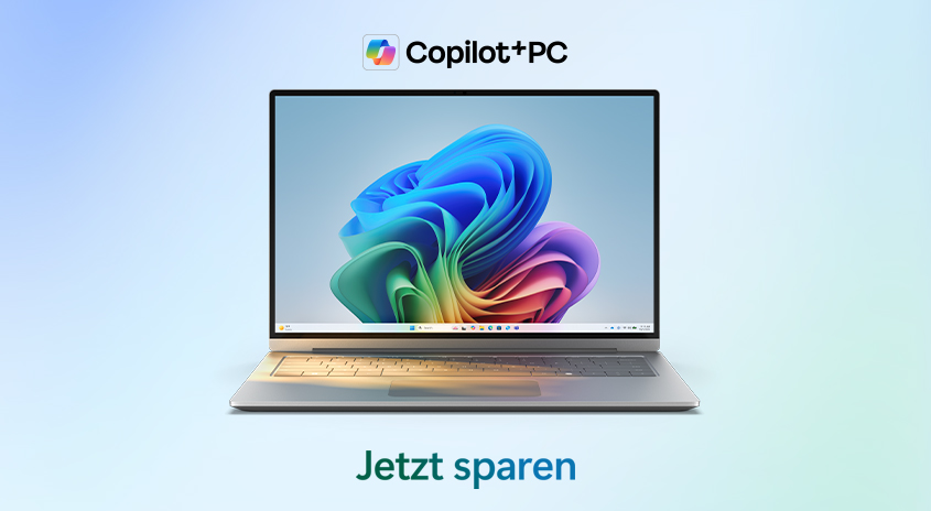 Entdecke jetzt Copilot+ PCs mit integrierter KI‑Power – schnell, effizient und ideal für Arbeit und Freizeit. Jetzt sichern und dabei kräftig sparen!