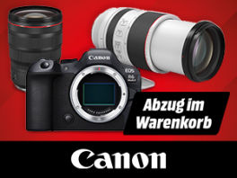 Product image of category Top Preise auf ausgewählte Canon Kameras und Objektive sichern!