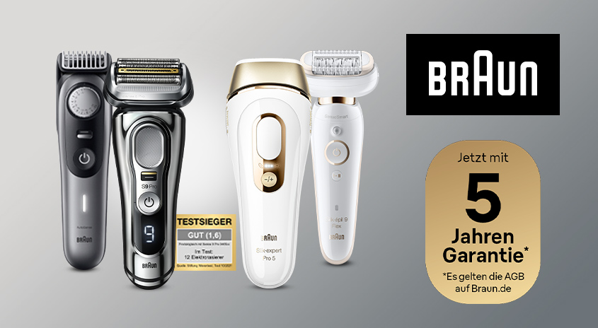 Braun Garantieverlängerung