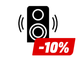 10% auf viele Soundartikel von Sony, JBL, Sennheiser, Kenwood, Soundmaster