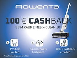 Rowenta X-Clean 10 kaufen & 100€ Cashback sichern!