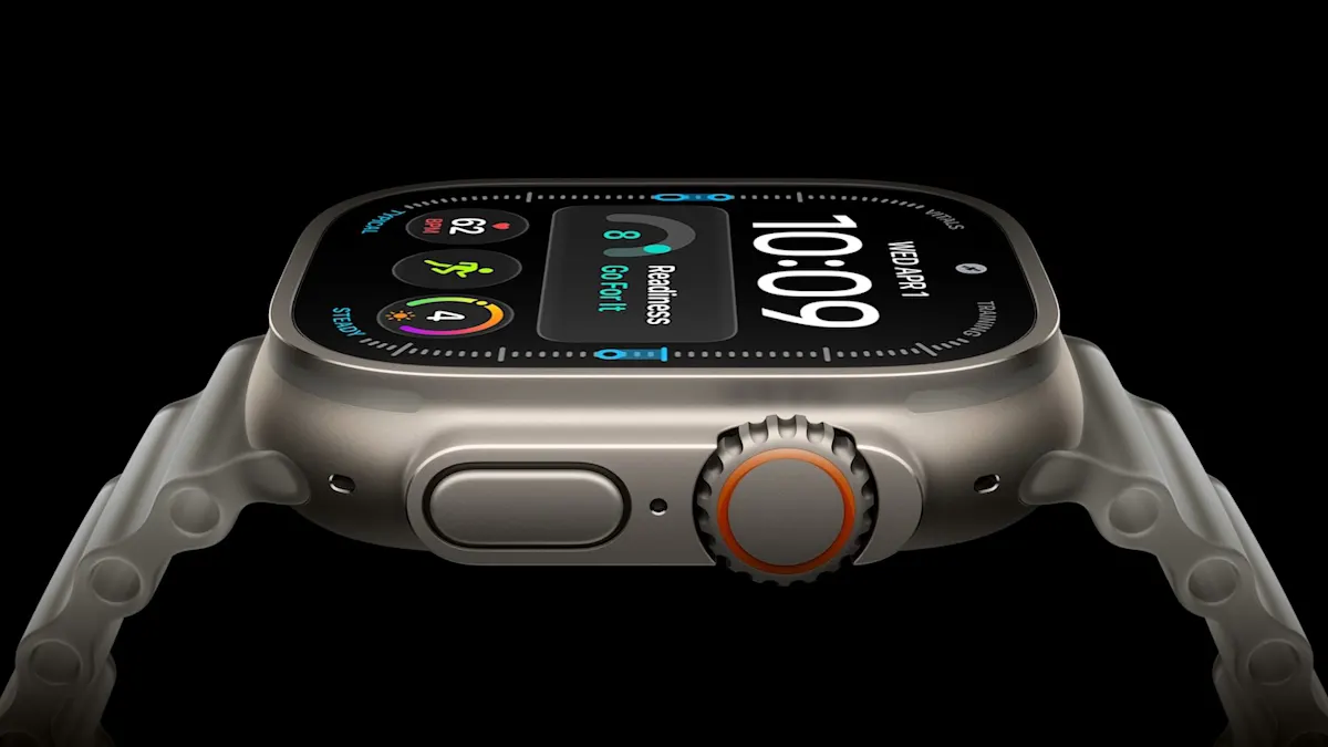 Die Apple Watch Ultra 4 mit dem Tagesformwert auf dem Display.