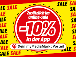Dein myMediaMarkt Vorteil: Jetzt in der App zusätzlich 10% sparen