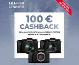 Product image of category € 100,- Cashback auf FUJIFILM X-T5 Kameras