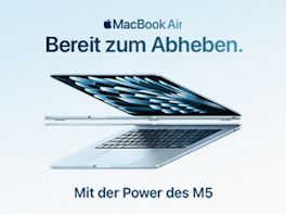 Neuheit: MacBook Air. Jetzt mit der Power des M5.