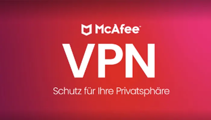 Special Brand McAfee Bild/Text - Secure VPN