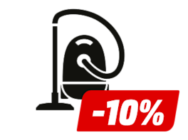 10% auf Bodenpflege von Dyson, Philips, Samsung, Bosch, Siemens, Kärcher, Rowenta & Leifheit