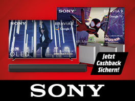 Product image of category Sony – TV & Soundbar: Single oder Double Cashback sichern