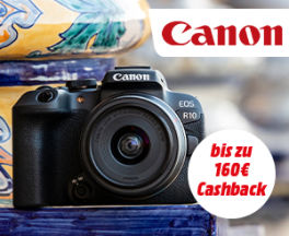Product image of category Bis zu 160 Euro Cashback auf die Canon EOS R10