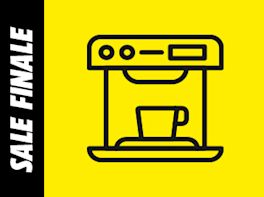 Sale Finale – Illustration eines Kaffeevollautomaten