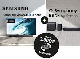 Samsung 2025 TV & Soundbar Double Cashback